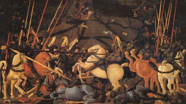 UCCELLO, Paolo Teh Battle of San Romano Norge oil painting art